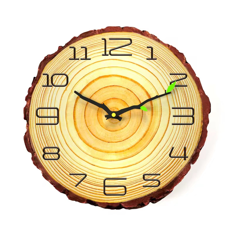 Vintage Wooden Wall Clock