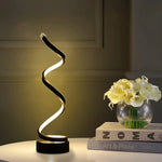 Spiral Dimmable Table Lamps