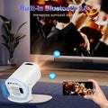 P330 Mini Projector 4K Android14.0 380 ANSI Native 1080P Wifi6 BT5.3 8K Cinema Portable Video Beamer Sync Android Iphone
