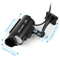 Dummy CCTV Camera Weatherproof Fake Imitation Camera with Flashing Red LED Light CCTV Cam Theft Deterrent Indoor or Outdoor Use