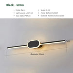 White Black Sconce Mirror Headlights