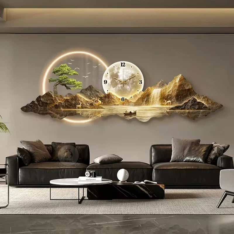 Nordic Luxury minimalist Wall Clocks