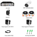 Factory Price 4CH 1080P DVR Bullet Video Analog Surveillance Camera Waterproof Outdoor Indoor IR Night Vision Wired CCTV System