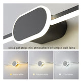 White Black Sconce Mirror Headlights