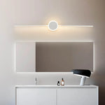 White Black Sconce Mirror Headlights