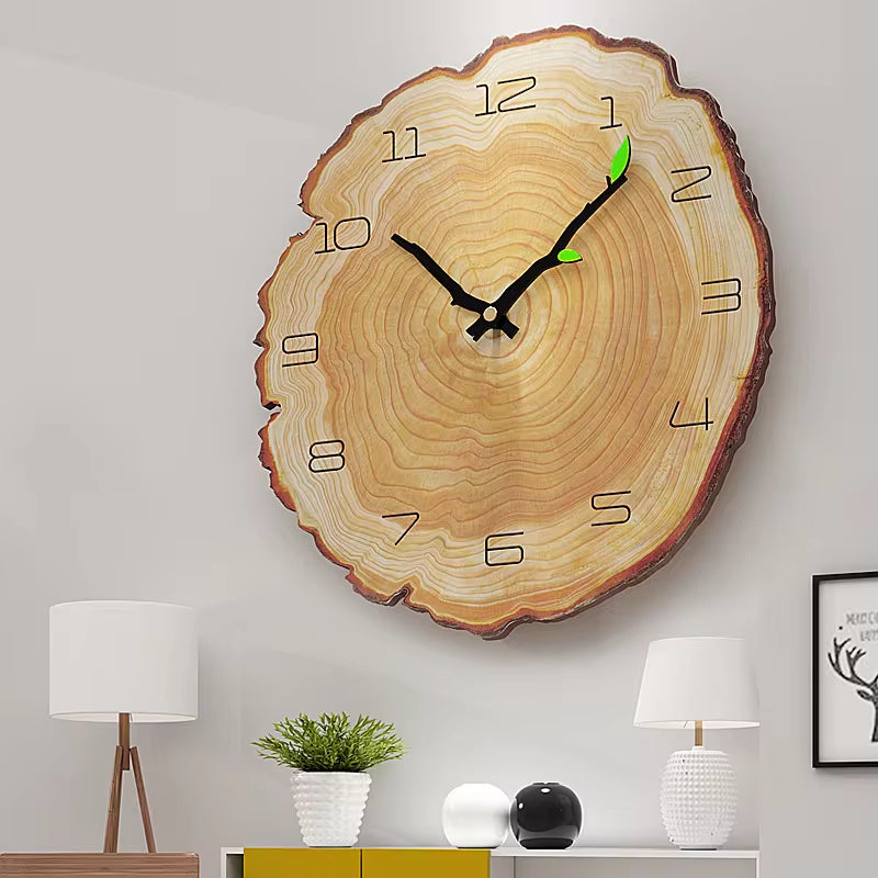 Vintage Wooden Wall Clock