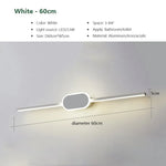 White Black Sconce Mirror Headlights