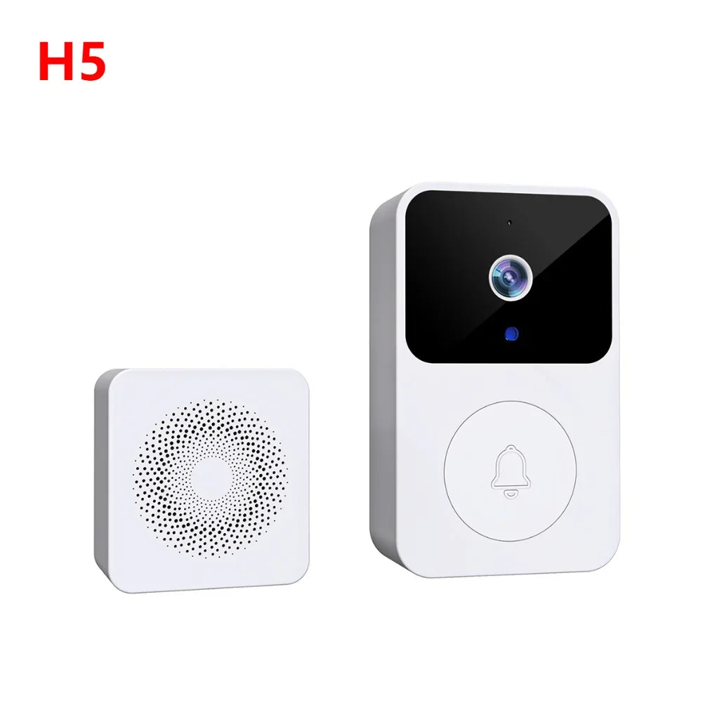 Outdoor Wireless Doorbell Phone Video Eye Doorbells Digital Door Peephole Security Protector with LED Night Vision Smart Home