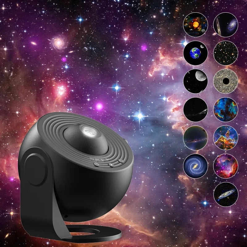 Night Light Galaxy Projector Starry Sky Projector Rotate Planetarium Lamp Night Lamp for Room Decoration and Holiday Gifts