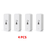 Tuya Wifi Temperature Humidity Sensor Smartlife Remote Monitor for Smart Home Workwith Alexa Google Assistant