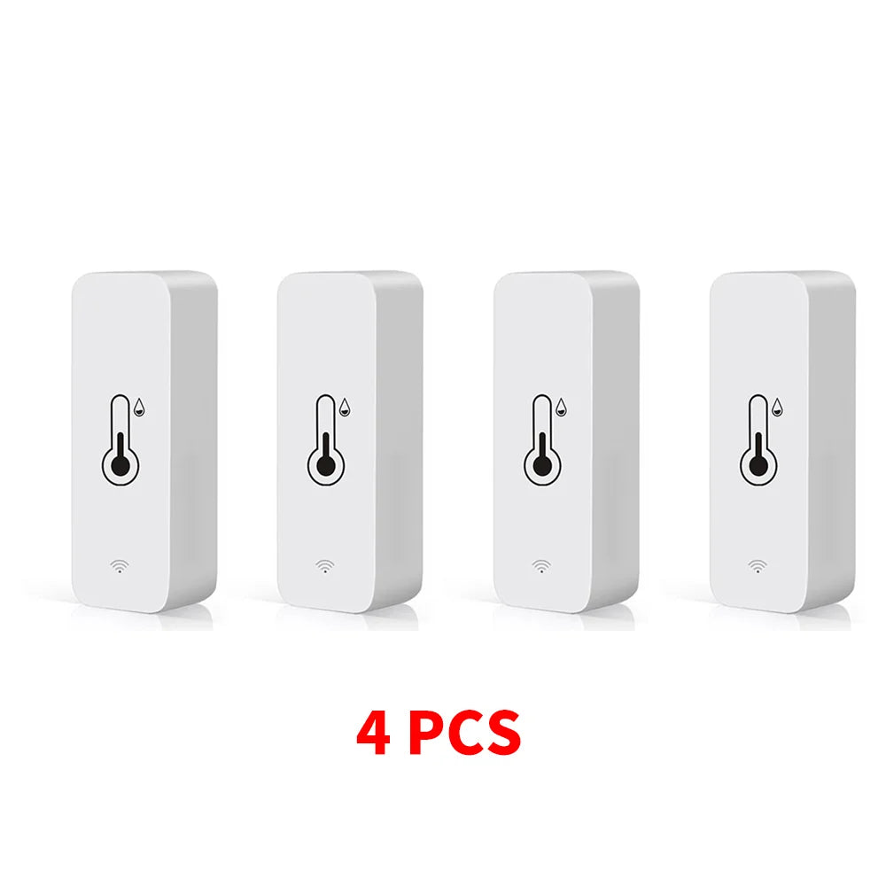 Tuya Wifi Temperature Humidity Sensor Smartlife Remote Monitor for Smart Home Workwith Alexa Google Assistant