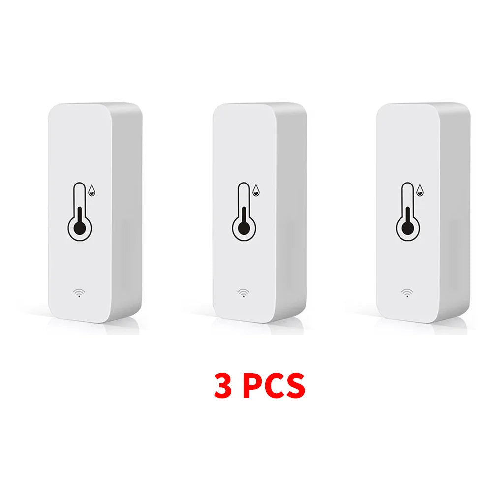 Tuya Wifi Temperature Humidity Sensor Smartlife Remote Monitor for Smart Home Workwith Alexa Google Assistant