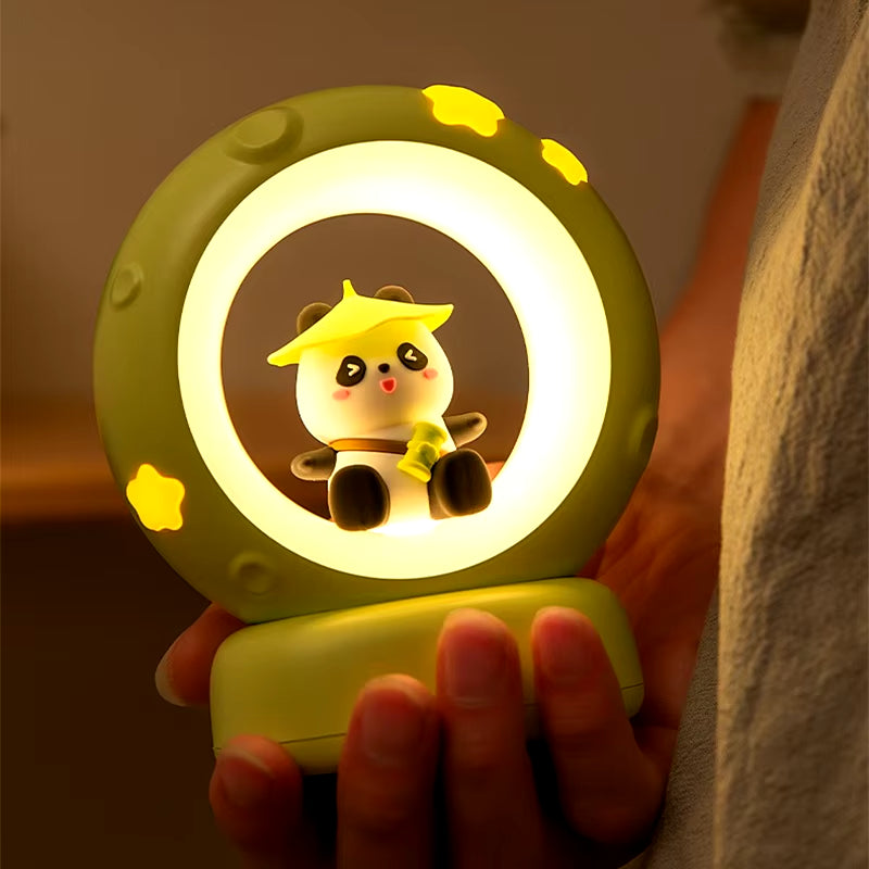 LED Panda Astronaut Night Light