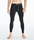 5 Pack Men'S Compression Pants for Workout, Running, Basketball - Sports Baselayer Leggings