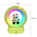 LED Night Light Panda Astronaut Bedside Sleeping Night Lights USB Charging Silicone Children Gife Eye Protection Lamp Lighting