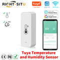 Tuya Wifi Temperature Humidity Sensor Smartlife Remote Monitor for Smart Home Workwith Alexa Google Assistant