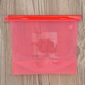 5Pcs Silicone Food Storage Containers Leakproof Containers Reusable Stand up Zip Shut Bag Fresh Bag Food Storage Bag Fresh