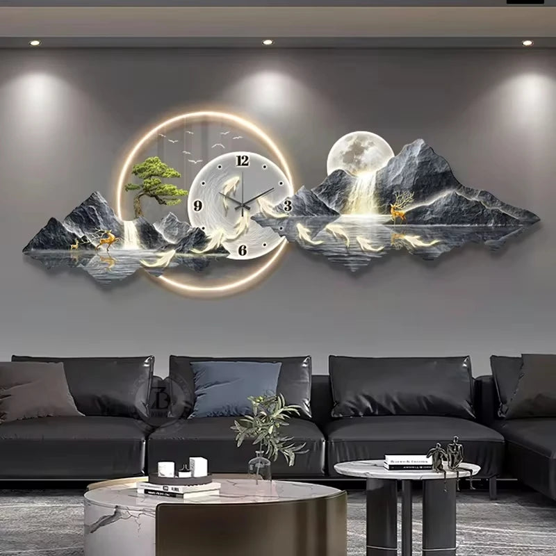Nordic Luxury minimalist Wall Clocks