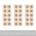 10/120Pcs Magnetic Nose Strips Pack of anti Snoring Nose Breathe Strips Intake Breathing Nasal Strip Nose Extender Sticker Kit