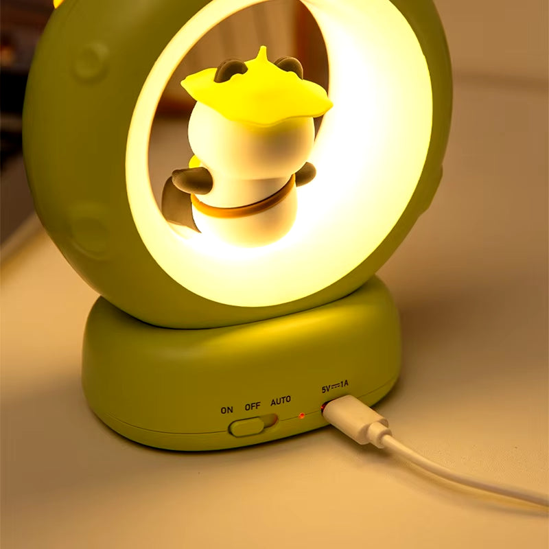 LED Panda Astronaut Night Light