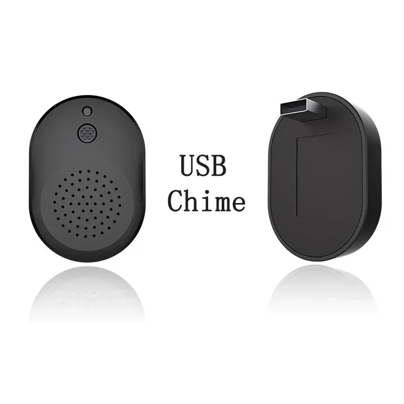 Video Doorbell Camera HD IR Alarm Wifi Doorbell Wireless Operated Motion Detector Audio & Speaker Night Vision for Ios & Android