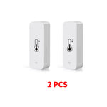 Tuya Wifi Temperature Humidity Sensor Smartlife Remote Monitor for Smart Home Workwith Alexa Google Assistant