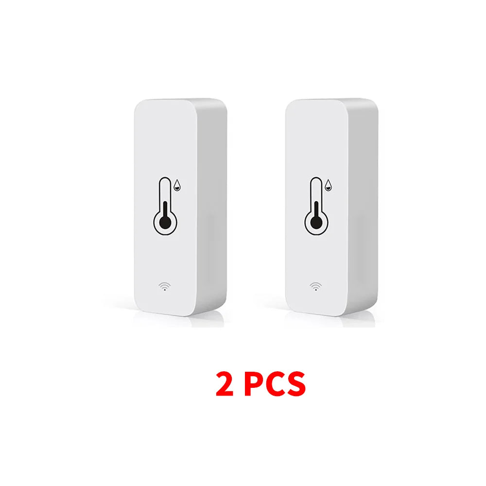 Tuya Wifi Temperature Humidity Sensor Smartlife Remote Monitor for Smart Home Workwith Alexa Google Assistant