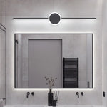 White Black Sconce Mirror Headlights