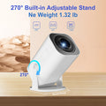 P330 Mini Projector 4K Android14.0 380 ANSI Native 1080P Wifi6 BT5.3 8K Cinema Portable Video Beamer Sync Android Iphone