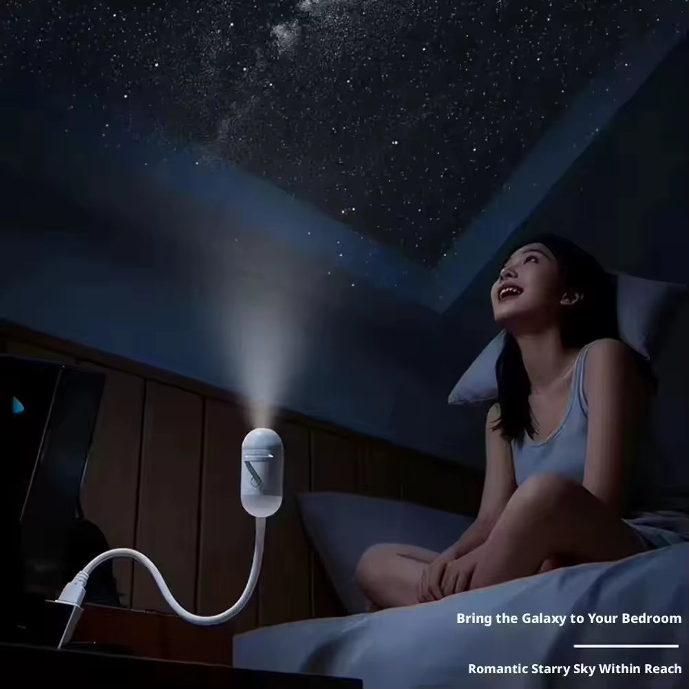 2026 Modern Planetarium Ultra Clear Mini LED Projector Lamp USB Portable Galaxy Moon Whale Scenes Ceiling Decor Drop Shipping