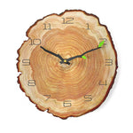 Vintage Wooden Wall Clock Modern Design Vintage Rustic Retro Clock Home Office Cafe Decoration Art Large Wall Watch