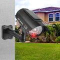 Dummy CCTV Camera Weatherproof Fake Imitation Camera with Flashing Red LED Light CCTV Cam Theft Deterrent Indoor or Outdoor Use