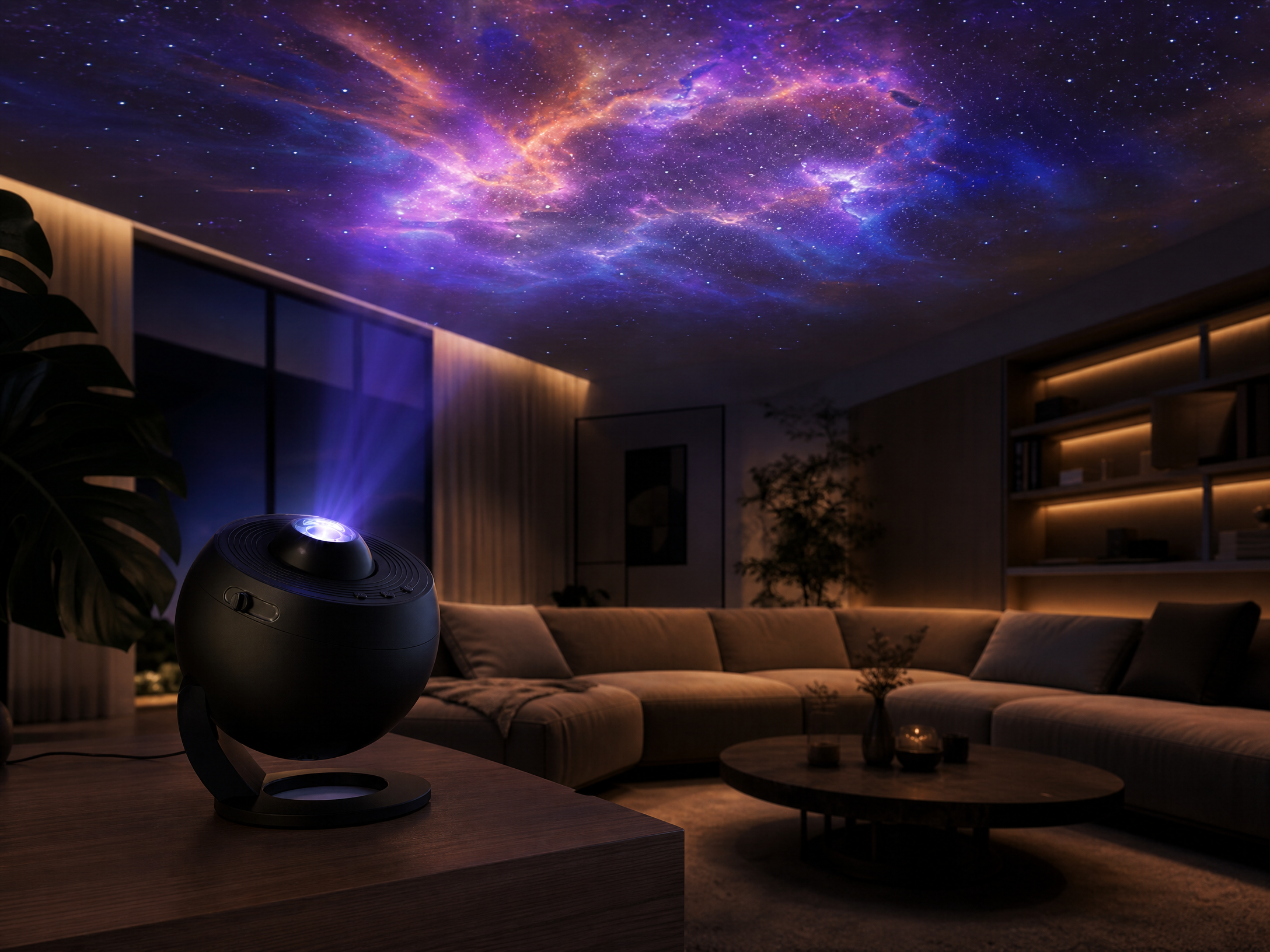 Night Light Galaxy Projector