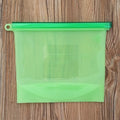 5Pcs Silicone Food Storage Containers Leakproof Containers Reusable Stand up Zip Shut Bag Fresh Bag Food Storage Bag Fresh