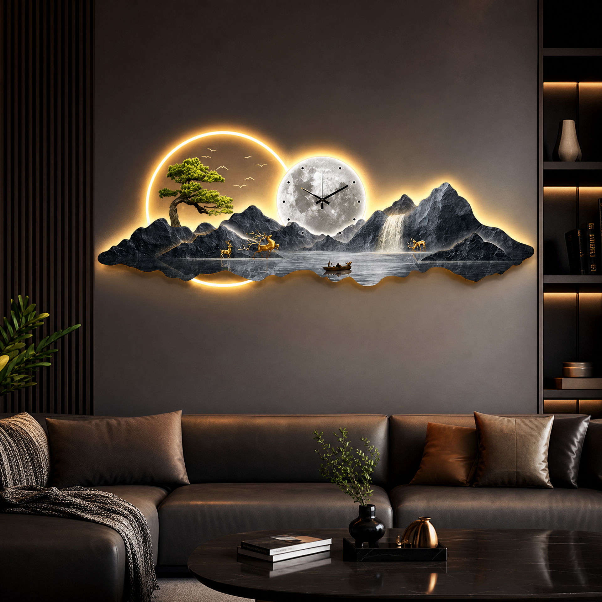 Nordic Luxury minimalist Wall Clocks