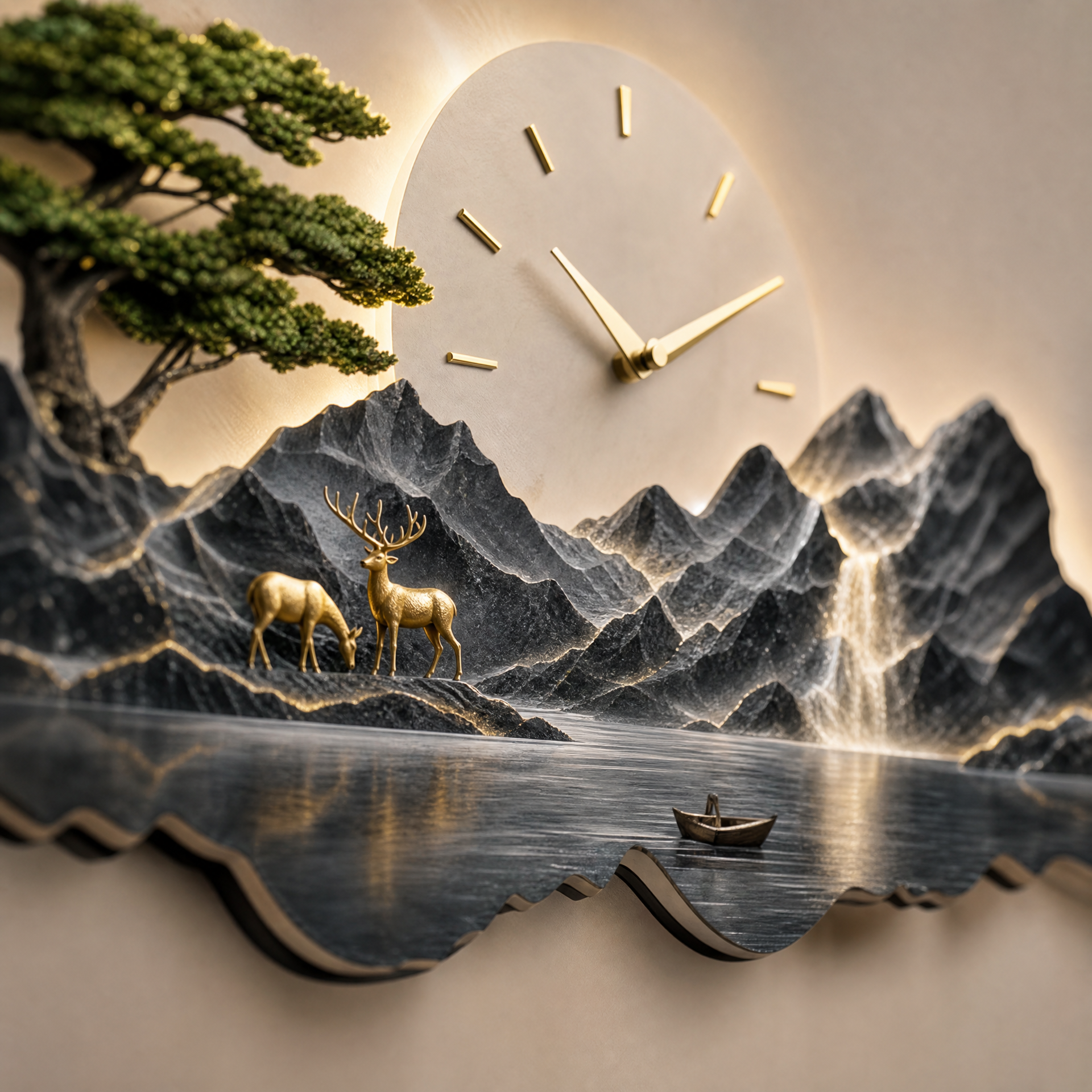 Nordic Luxury minimalist Wall Clocks